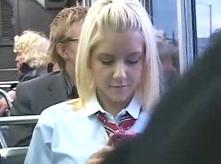 Foreign School girls Get fucked on a Bus in Japan