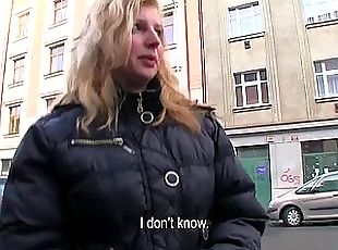 Czech girl Maya Angel banged for money